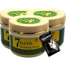 Buğz 7 Days Ginger 3lü Adet Miracle Slimming Cream Kremi LFHX0399 100 ml + 1 Adet Jel H.ediye