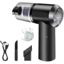 Buğz Vakumlu Süpürge Şarjlı Elektrikli Mini Taşınabilir Uzun Ömürlü Hazneli