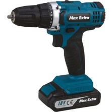 Max Extra MXP1960D 18V Li Profesyonel Çift Akülü Darbeli Matkap Ergonomik Tasarım ve Malzeme Özellikleri