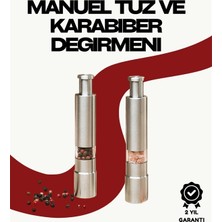 Buğz Hafif ve Kompakt, Taşınabilir Baharat Öğütücü - Mutfak ve Masa Için
