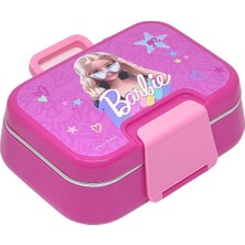 Bento 1030ML Lunchbox  Lisanslı Tek Katlı 2 Bölmeli Paslanmaz Çelik Sefer Tası Yemek Kutu