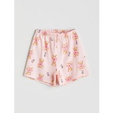 Lc Waikiki Yeni Sezon Ayi Teddy Baskili Kiz Cocuk Pijama Alt - S5G841Z1