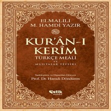 Kur'an-I Kerim Türkçe Meali ve Muhtasar Tefsiri - Orta Boy