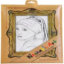 Funny Mat - Johannes Vermeer Gırl Wıth A Pearl Earrıng 25 x 35 cm