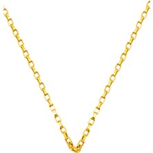 60 Cm. Halkalı Ataç Altın Zincir