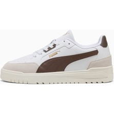 Puma Shuffle Downtown Og Unisex Spor Ayakkabı Düz Taban Yapısı ile Günlük Kullanıma Uygun Konfor