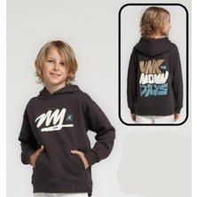 Erkek Kapuşonlu Sweatshirt 25KESC1855