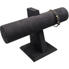 Sardunya Kumaş Füme Renk Saat - Bileklik Sergileme Standı