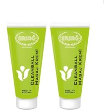 Ersağ Cleanball Masaj Kremi 2 Adet 200 ml
