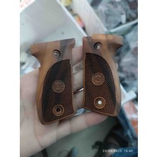 Astra A 60 38 Kalibre Ceviz Ağacından Ahşap Kabze