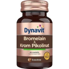 Bromelain ve Krom Pikolinat 60 Kapsül