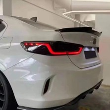 Honda City Bagaj Üstü M4 Spoiler Piano Black 2020-