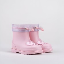 Kız Çocuk Igor Bımbı Elefante Pembe Çizme PVC Malzeme ile Kışlık ve Su Geçirmez Tasarım