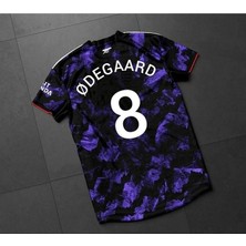 A.r.s.e.n.a.l 2023/24 Yeni Sezon Ødegaard Özel Konsept Forması (Mor)