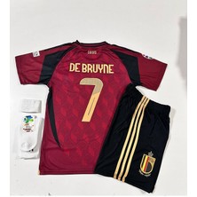 Belçika 2024/25 Yeni Sezon Kevın De Bruyne Çocuk Forması 4'lü Set