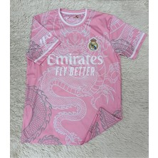 R.e.a.l M.a.d.ri.d 2024-25 Dragon Desenli Özel Konsept Forması (Pink)