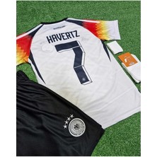 Almanya Euro 2024 Kai Havertz Iç Saha Çocuk Forması 4'lü Set RTYZZ566, 12-13 Yaş