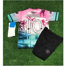 I.n.t.e.r Miami 2024/25 Yeni Sezon Lionel Messi Çocuk Forması 3'lü Set (City)