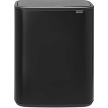 Brabantia Bo Matt Black Dokunmatik Çöp Kutusu 60