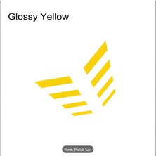 Araba Kaput Dekor Sticker – Spor Çizgi Şerit Tasarım (Çift Taraflı, 10 Renk Seçeneği)