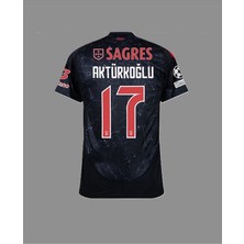 Benfica 2024/25 Yeni Sezon Kerem Aktürkoğlu Deplasman Forması (BLACK)576826576286