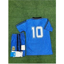 Lionel Messi 1994 Sezonu Arjantin Milli Takım Çocuk Forması 4'lü Set