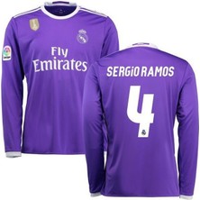 2017 Cardiff Şampiyonlar Ligi S,e,r,g,i,o, R,a,m,o,s, Uzun Kollu Forması