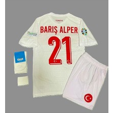 Barış Alper Yılmaz Türkiye Milli Takımı Euro 2024 Iç Saha Çocuk Forması 4'lü Set