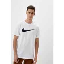 Sportswear Clup Swoosh Siyah Erkek Spor Tişört