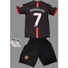 Cristiano Ronaldo 2008 Sezonu Moskova Finali Manchester/united Çocuk Forması 4'lü SET675647563