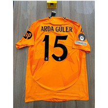 R.e.a.l M.a.d.r.i.d 2024/25 Yeni Sezon A.r.d.a.-G.ü.l.e.r Deplasman Forması (Orange)