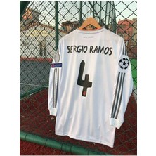 R.e.a.l M.a.d.r.i.d 2014 Lizbon Şampiyonlar Ligi Finali Sergio Ramos Uzunkol Forması