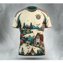 Bayern M,ü,n,i,h, Özel Tasarımlı 2023-24 Sezon Yetişkin Forması