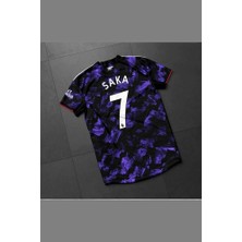 Bukayo Saka Arsenal 2023-24 Sezonu Isimsiz Özel Konsept Forması