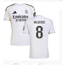 Real Madrid 2025-26 Yeni Sezon Valverde Iç Saha Forması