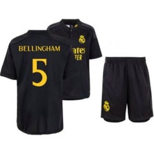 R. Madridd 2023-24 Yeni Sezon Jude Bellingham Çocuk Forması 3'lü Set (Thırd Shirt)