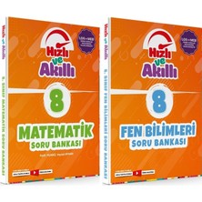 Tammat 8. Sınıf Matematik + Fen Bilimleri Hızlı ve Akıllı Soru Bankası Set 2 Kitap
