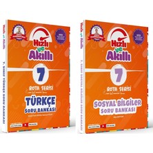 Tammat 7. Sınıf Türkçe + Sosyal Bilgiler Rota Hızlı ve Akıllı Soru Bankası Seti 2 Kitap