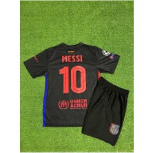 Barcelona Yeni Sezon Lionel Messi Çocuk Forması (Black)