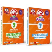 Tammat 7. Sınıf Matematik ve Fen Bilmiler Rota Hızlı ve Akıllı Soru Bankası Seti 2 Kitap
