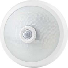 Ledx AL-S205 E27 Çift Duylu Hareket Sensörlü Beyaz Cam Tavan Armatür 300X300X90MM