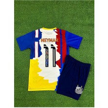 Neymar Jr Tüm Kulüpler Özel Konsept Çocuk Forması