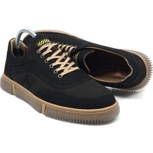 Luis Figo %100 Hakiki Deri Rahat Erkek Günlük Şeffaf Jel Taban El Yapımı Yazlık Spor Ayakkabı 40-44