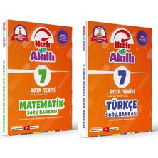 Tammat 7. Sınıf Matematik + Türkçe Rota Hızlı ve Akıllı Soru Bankası Seti 2 Kitap