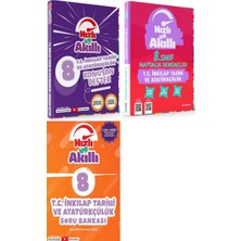 Tammat 8. Sınıf Inkılap Tarihi Hızlı ve Akıllı Soru + Defter + 32 Haftalık Deneme Set 3 Kitap