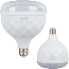 Zmr ZMR-113/B.65 50W Kristal Camlı T-Bulb Beyaz LED Ampul E27 6500K (15X19MM)