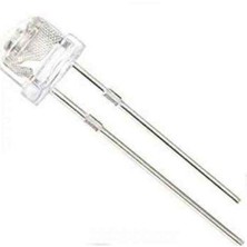 Zibox Halmet Mantar LED 4.8 mm Soğuk Beyaz 100 Adet Düşük Enerji Tüketimi ve Yüksek Parlaklık