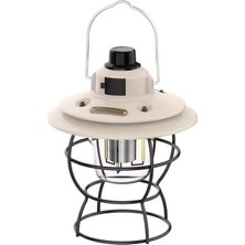 Powermaster PM-16042 Retro Nostaljik Şarjlı Kamp Lambası Filament + Smd Ledli