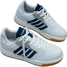 Yeni Model Beyaz Bay Bayan Çocuk Ortopedik Sneakers Model Spor Ayakkabı