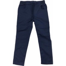 Ende Store Çocuk Okul Pantalonu Lacivert %100 Pamuk Tam Lastikli Boru Paça Erkek Çocuk
